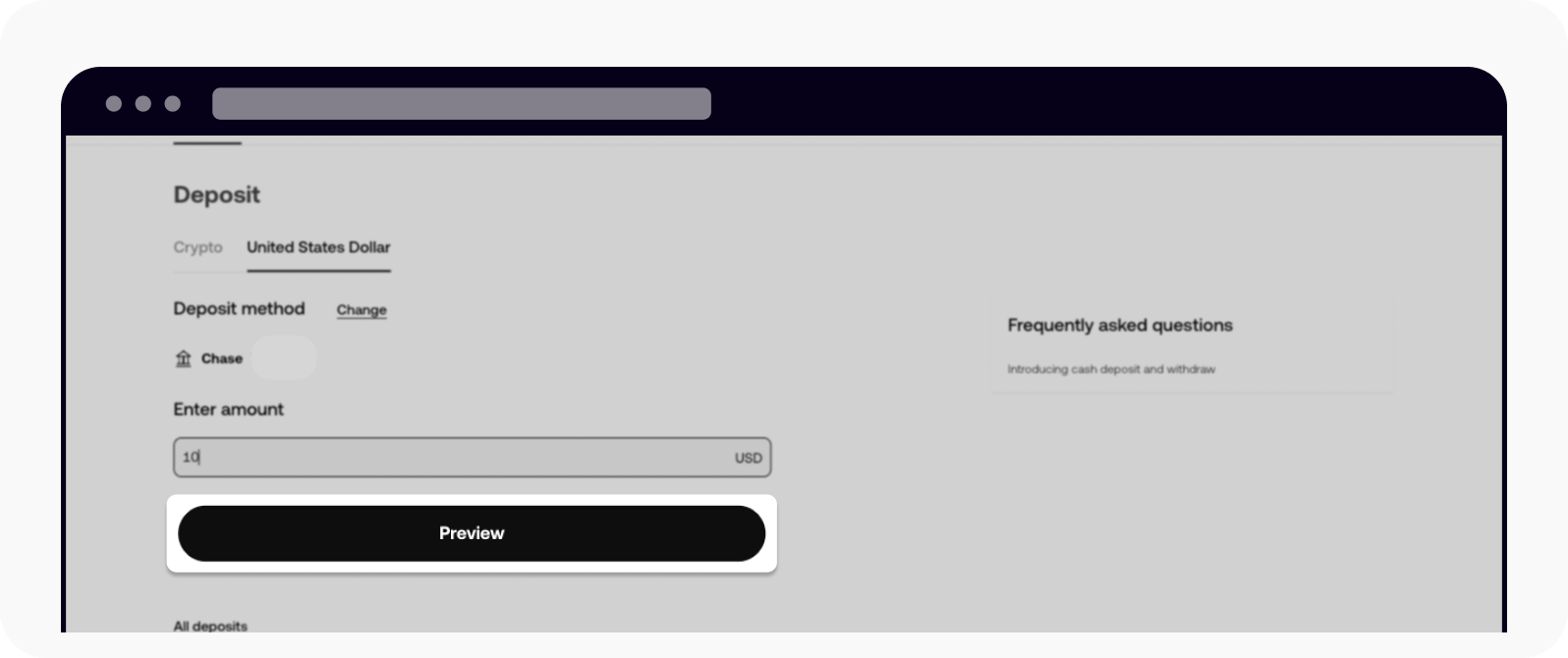 CT-web-cash deposit-ACH dp3