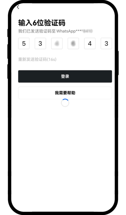 WhatsApp验证码 7