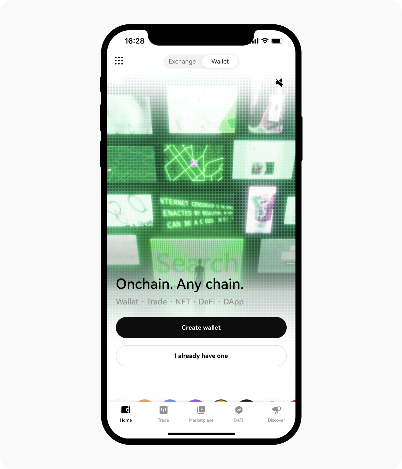 Open Web3 wallet on OKX app